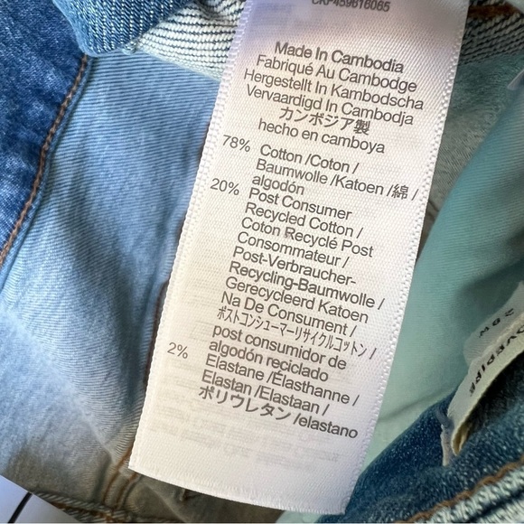 MADEWELL PLUS STOVEPIPE JEANS HEATHRIDGE WASH SIZE 28W NWT - Picture 5 of 7